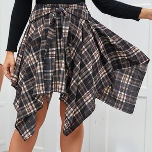 Plaid skirt